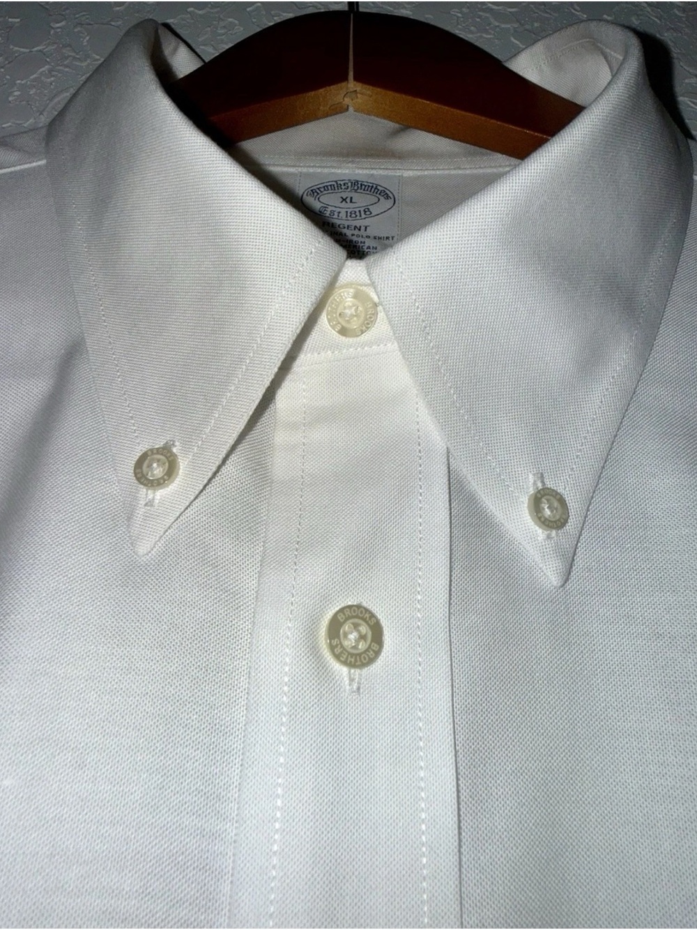 Brooks Brothers Mens Oxford Cotton XL Regent Fit Button-Down Shirt - Picture 5 of 16
